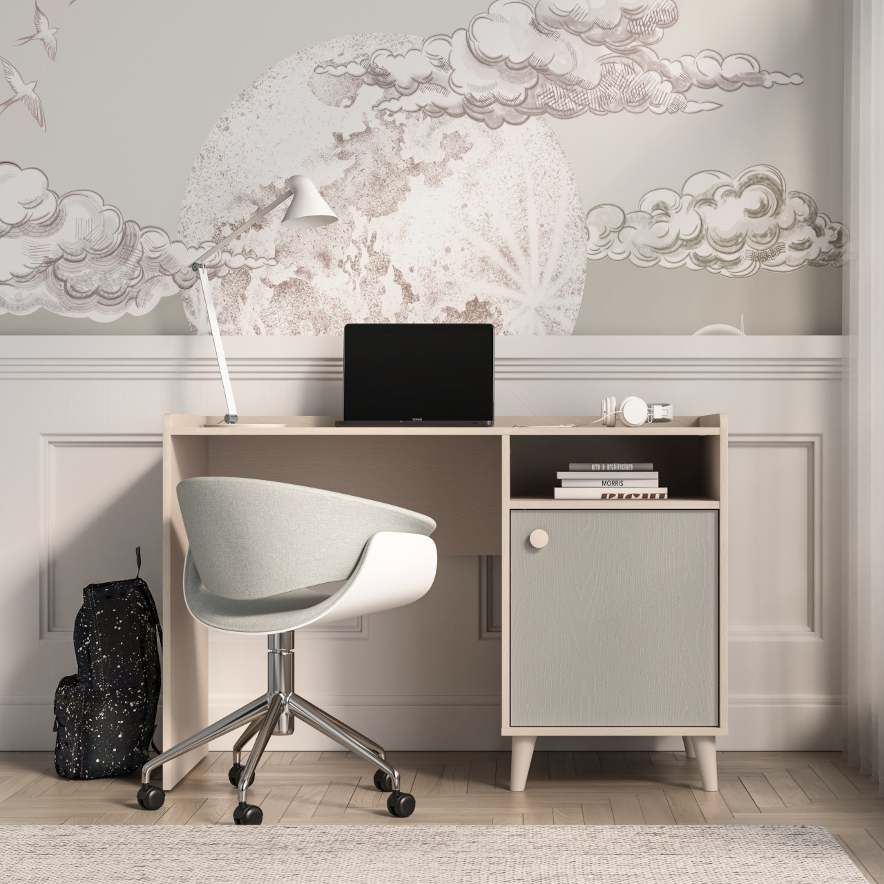 eve бюро сиво