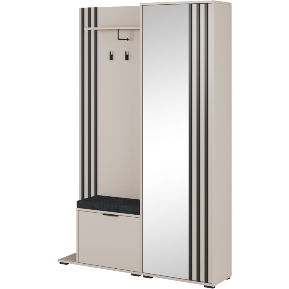 гардероб Laila кашмирен черен