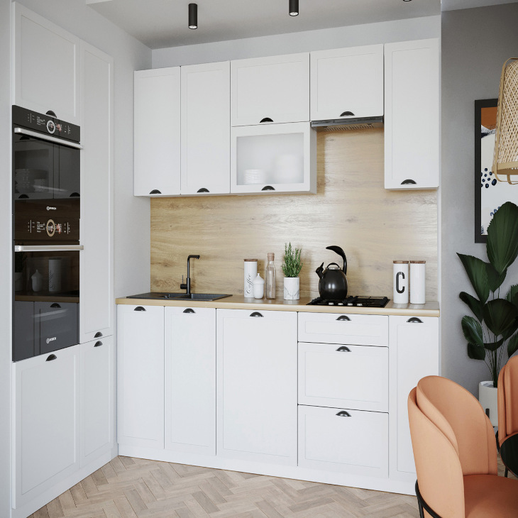 кухня Аделина 1 бяла