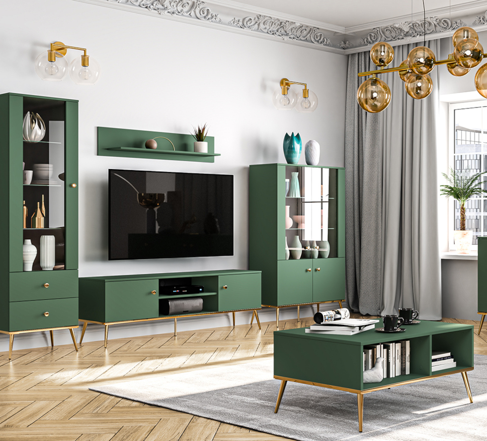 мебели за хол Soler 1 зелени