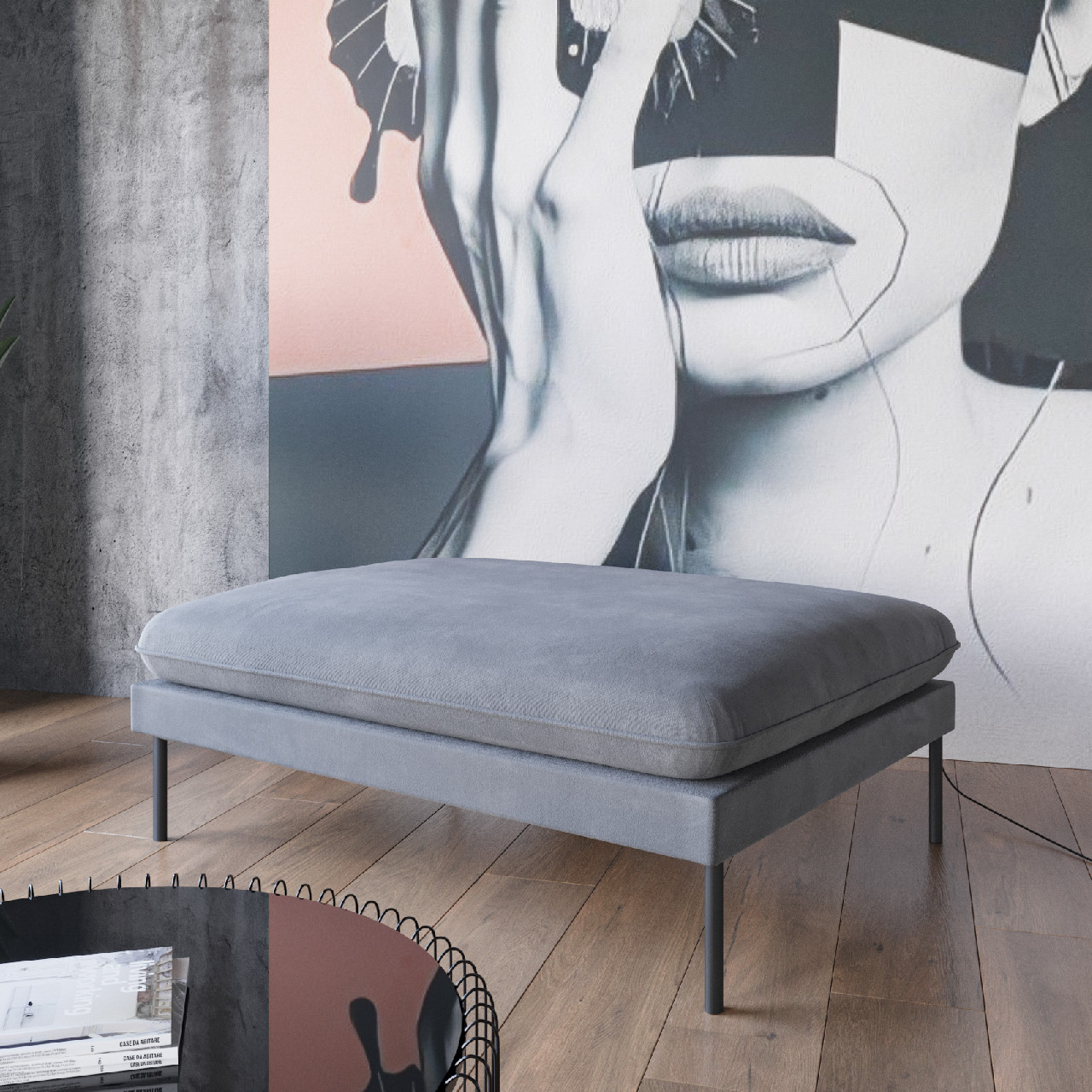 лакчос монолитен пуф 85 2