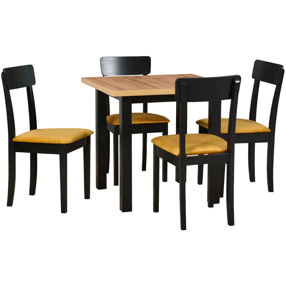 ds6 wotan маса ламинат черен dk44 столове