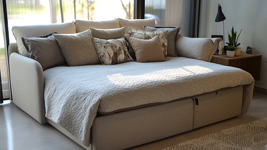 Как да подредим спалня за гости в малък апартамент?