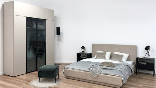 Как да изберем легло за малка спалня с място за съхранение?