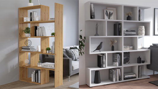 Стъпаловиден рафт - функционална и дизайнерска мебел