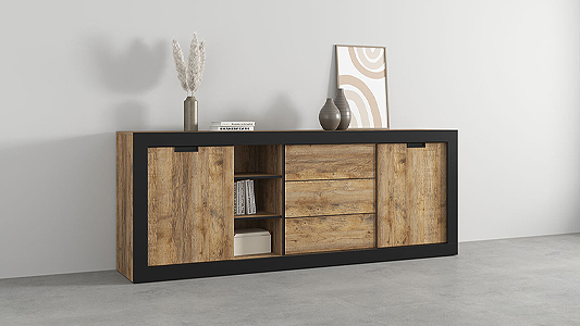 Мебели от системата TRUDO за хола